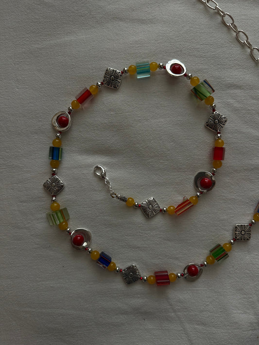 tropicalista beaded belt